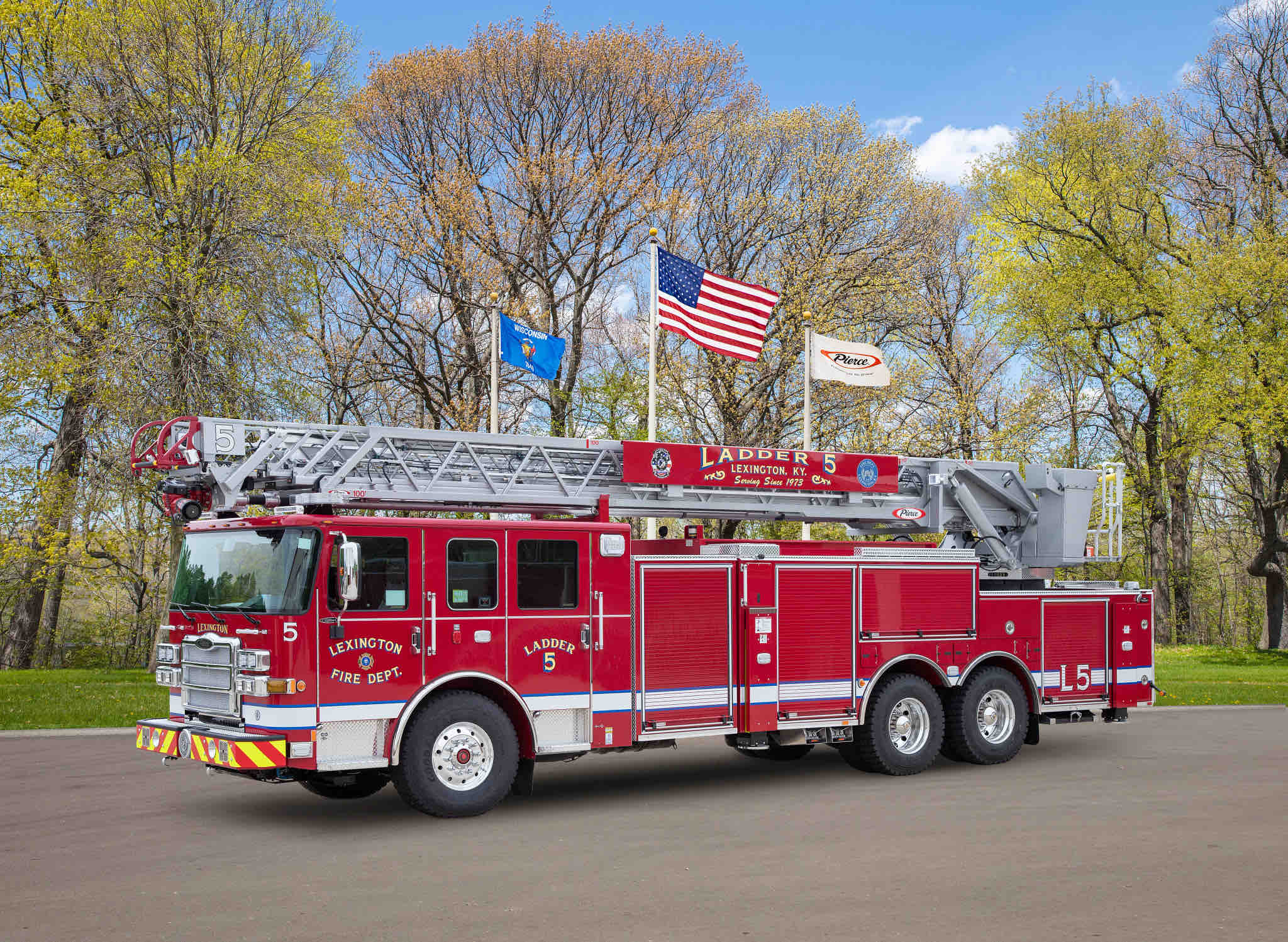 Pierce Ladder Truck